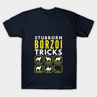 Stubborn Borzoi Tricks - Dog Training T-Shirt